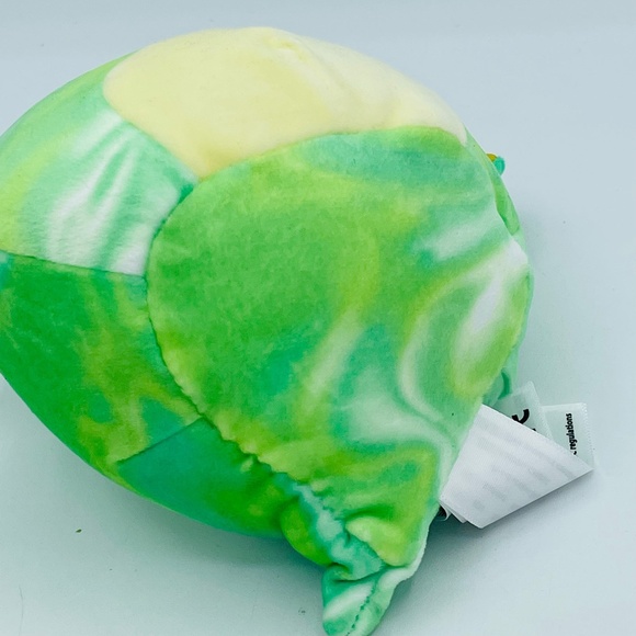 Squishmallow Mini 5" Green Dragon w/ Small Gold Wings & Horns Scented Beads * - Picture 4 of 5